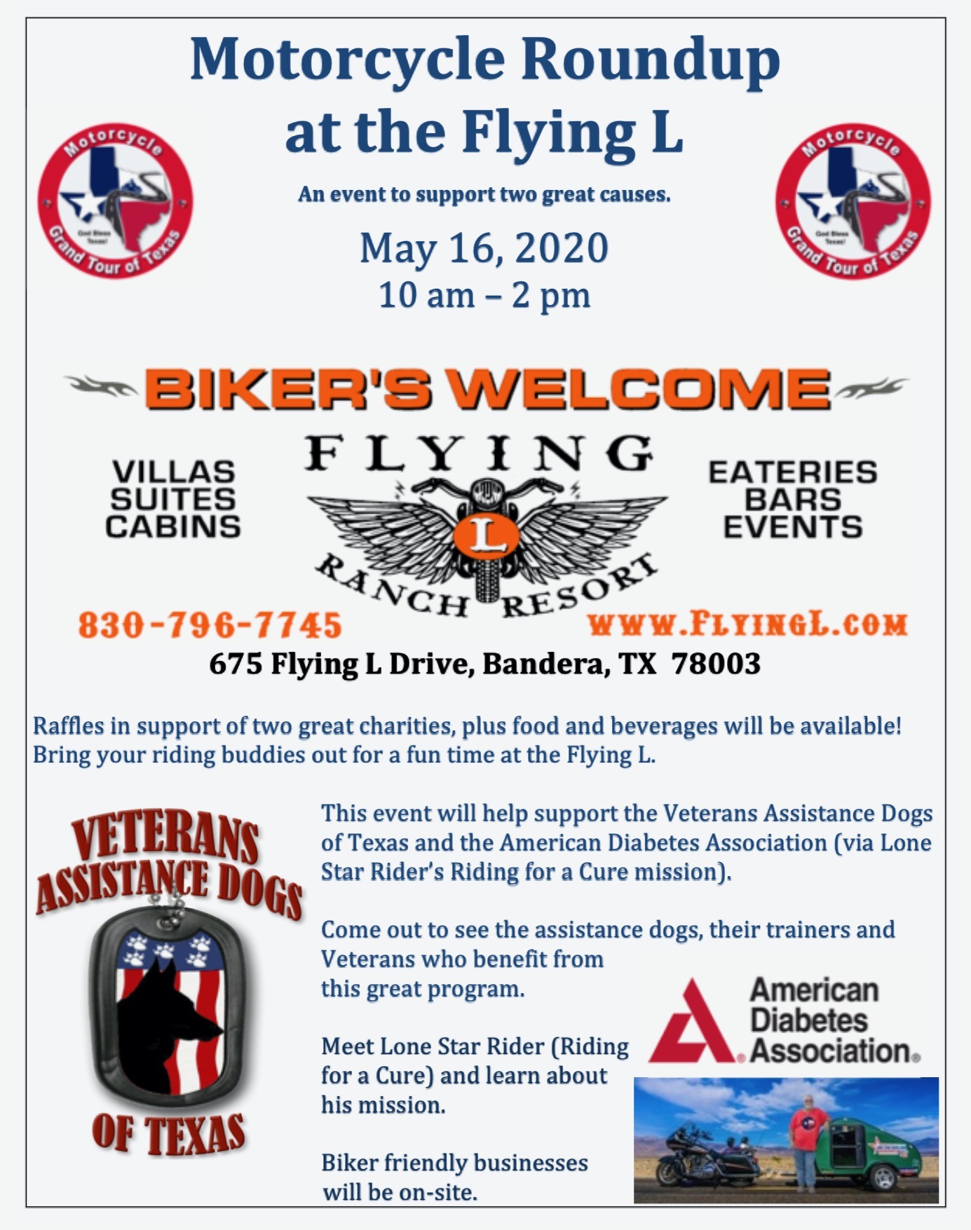 Motorcycle Roundup at the Flying L Flying L Ranch Resort